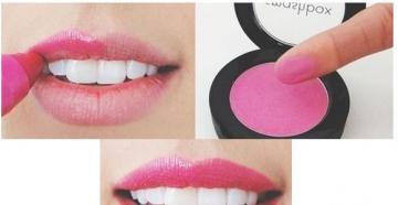 Как накрасить губы (разные способы)