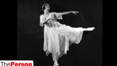 Biografía de la bailarina del siglo XX a pavlova.