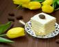 Tortë me limon - bar limoni: recetat më të mira